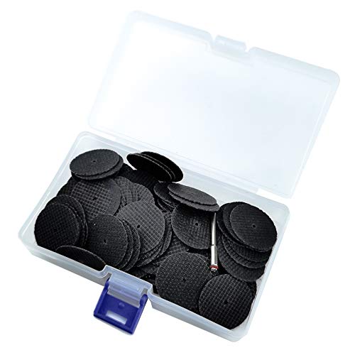 101Pcs Power Rotary Tool Cutting Wheels, Resin Cutting Discs 1/8Inch Mandrel Fiberglass Reinforced Cut Off Wheel #TOP4