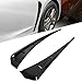 Car Side Vent Air Wing Cover Trim 1Pair ABS Carbon Fiber Pattern 41x9cm/16.1x3.5in Car Universal Side Vent Air Wing Cover Trim with Adhesive