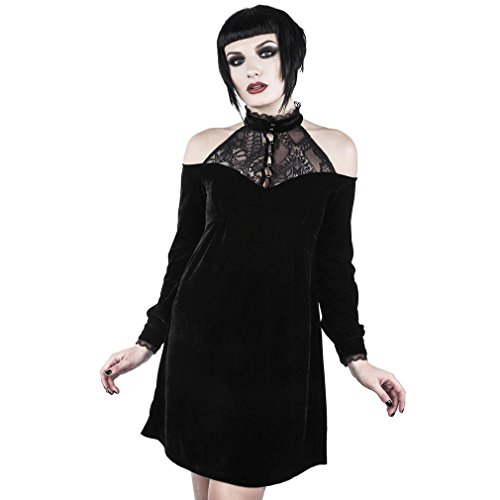 Preisvergleich Produktbild Killstar Gothic Minikleid - Wicked Webutant L