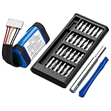 BCMCZCDC 12200mAh Replacement Battery for JBL Charge 4, Charge 4BLK, Charge 4J, CHARGE4BLUAM, Fits Part Number 1INR19/66-3, ID998, SUN-INTE-118, IY1068