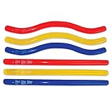 6 pk Doodles Inflatable Pool Noodles Toy Learn to Swim Water Aerobics 9008