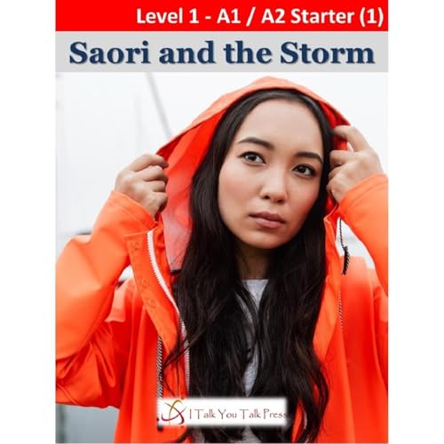 Saori and the Storm Audiolibro Por I Talk You Talk Press arte de portada
