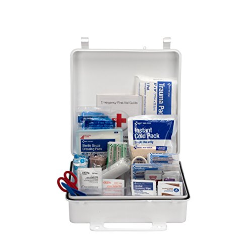 Pac-Kit First Aid Only 6088 165 Piece #50 ANSI First Aid Kit, Weatherproof Plastic Case