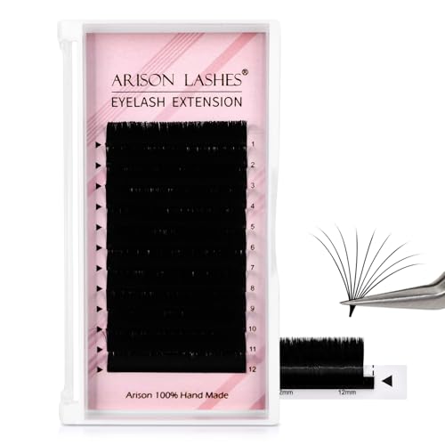 ARISON LASHES Easy Fan Volume Lashes 0.05 M Curl 14mm