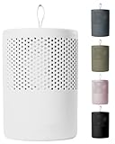 AbsoDry Luftentfeuchter ohne Strom bis 25m² - Inklusive Nachfüllpack - Aus recyceltem Kunststoff - Raumentfeuchter für Wohnzimmer, Badezimmer, Keller - Entfeuchter Wohnung - Dehumidifier - Weiß