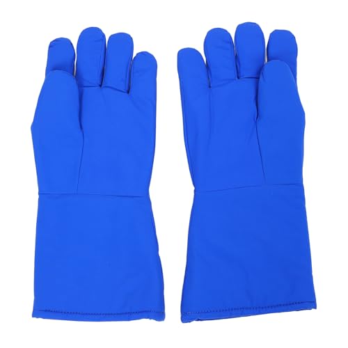 436 ℉ Luvas Criogênicas, Luvas de Proteção Multifuncionais de 15 Polegadas para Armazenamento de Gel