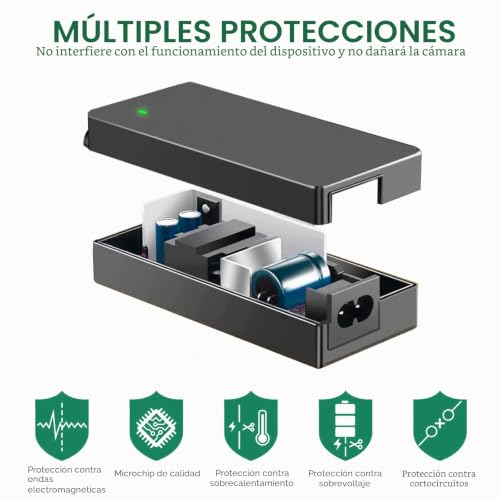 Kit divisor de alimentación de 8 vías 12V 5A para solucionar fallos de vídeo 7