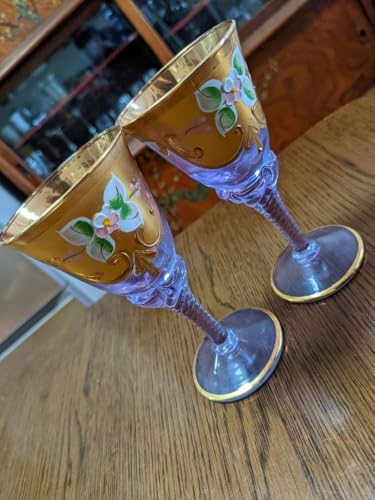 【未使用】ベネチアングラス ワイングラス/シャンパングラス 4個セット Yahoo!オークション -「ベネチアングラス ワイングラス」の落札相場