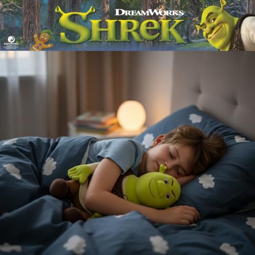 Image of Franco Calm Shrek Orge Bedding Super Soft Plush Calming 3Lb Weighted Cuddle Pillow Buddy, Comfort Pillow (Officially Licensed Product)