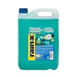 Rain-X Scheibenreiniger mit Insektenentferner und regenabweisender Technologie - für klare Sicht - Hydrophober Technologie - 5L