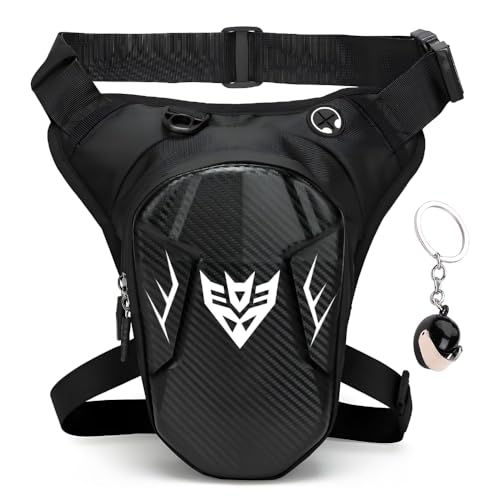Motorcycle Leg Bag, Thigh Bag for Men Women,...