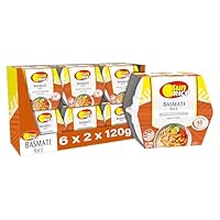 SunRice Microwave Basmati Rice Cups 6x 2x120g