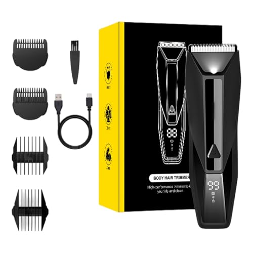 Tondeuse électrique pour homme étanche pour le corps entier