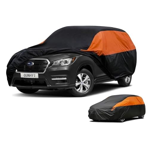 Subaru Car Cover Custom Fit Subaru Ascent Waterproof All Weather for Automobiles, Lightweight Full Exterior Cover Outdoor Sun UV Rain Dust Snow Wind Protection. 09 Subaru 09 Subaru Ascent