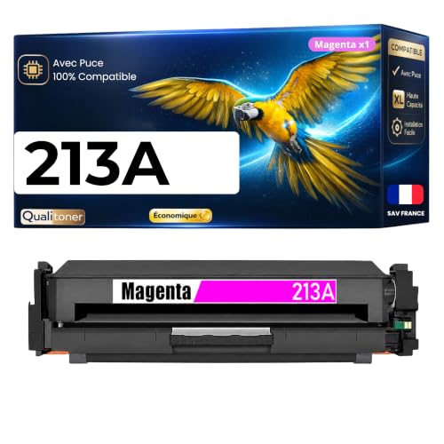 Toner jaune W2133A compatible résout les impressions pâles sur LaserJet X654dn
