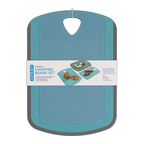 Image of Chef Aid Contain Nesting Chopping Board Set