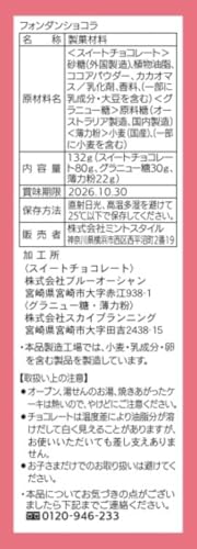 ブルーオーシャン 美味しいキット フォンダンショコラ 132g