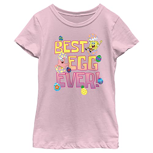 Nickelodeon Spongebob Squarepants Best Egg Ever Girls Short Sleeve Tee Shirt