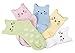 Pack de 5 calcetines, algodón, sin costuras, diseño de gatos （niños grandes...
