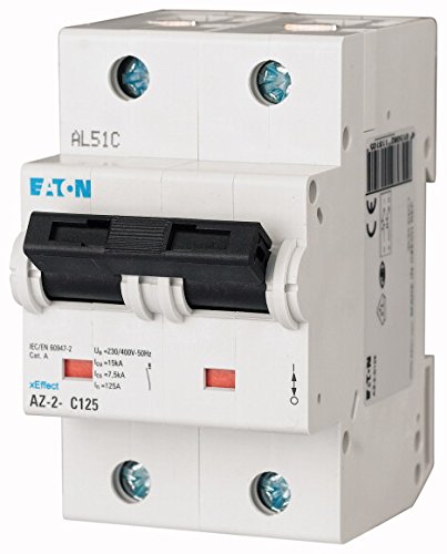 Interruptor magnetotérmico Eaton AZ 32A 2P curva C pack de 6 disyuntores de alta resistencia