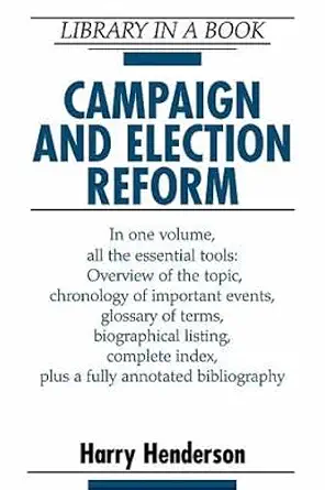 Campaign and Election Reform-Wow! eBook