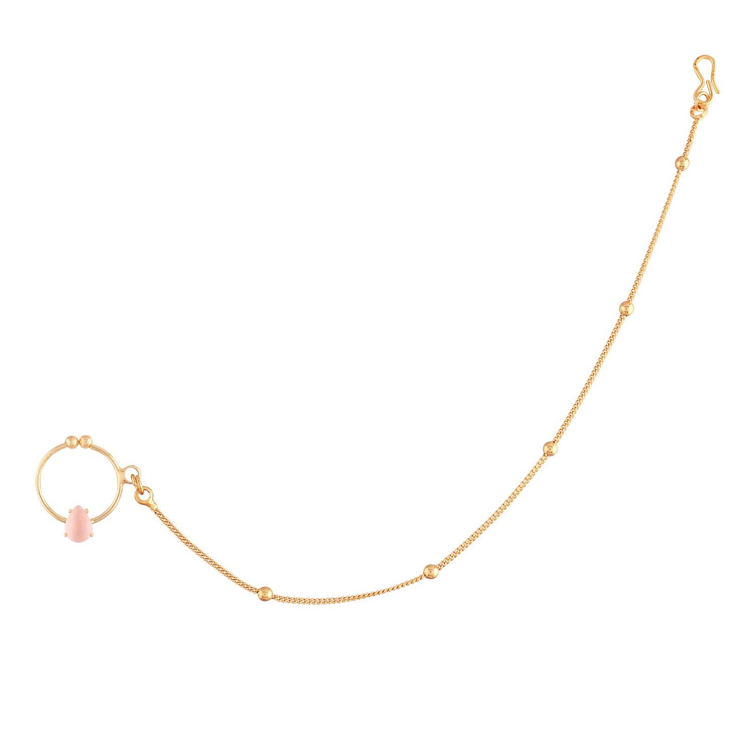 See full amazon price history chart for Amazon Brand - Anarva 18k Gold Plated Traditional Ethnic Bridal Nose Ring/Nath without piercing with Chain Encased with Pearl Stone for Women/Girls (NL44Pi) Amazon Brand - Anarva 18k Gold Plated Traditional Ethnic Bridal Nose Ring/Nath without piercing with Chain Encased with Pearl Stone for Women/Girls (NL44Pi) (B0BD5FZR82) Amazon Price History, Amazon Price Tracker