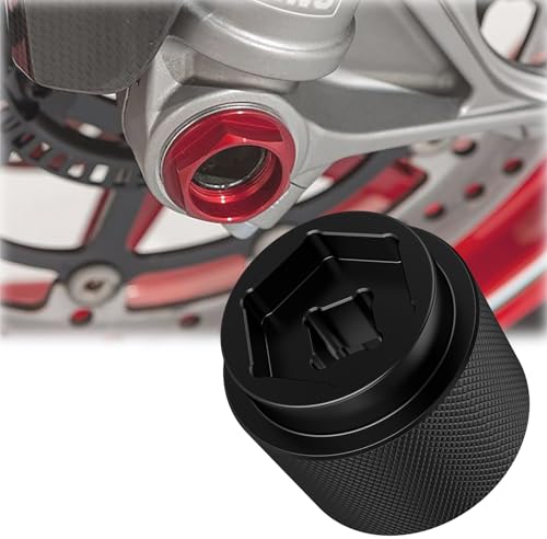 YZYUN Radmutter Nuss Werkzeug für Ducati Vorderrad & Hinterrad | Passend für Multistrada 950/V4/1200 Enduro/1260 Enduro, Monster 821, Panigale 899/959, Desert X (30mm/36mm)
