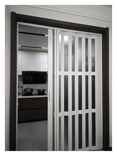 Porte pliante intérieure étanche en PVC rétractable multi-plis moderne - 2