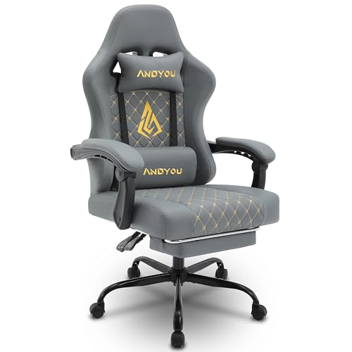 Andyou Silla Gaming Ergonómica Profesional