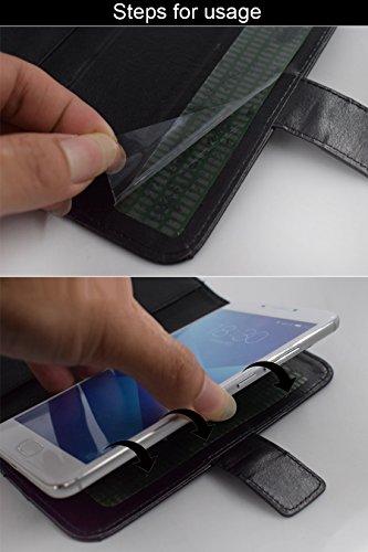 TienJueShi Nero con Fuzione Stand Portafoglio Caso...