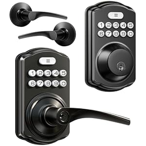 Veise Keypad Door Lock with 2 Handles