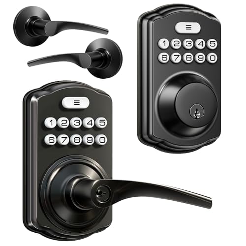 Veise Keypad Door Lock with 2 Handles