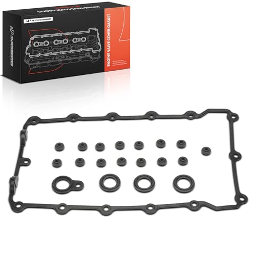 A-Premium Engine Valve Cover Gasket Set Compatible with BMW E36 Series 318i 1991-1995, 318i 1996-1999, 318is 1991-1999, 318ti 1995-1999, Z3 1996-1998