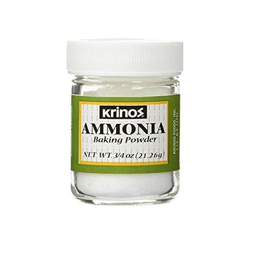 KRINOS Ammonia - Baking Powder