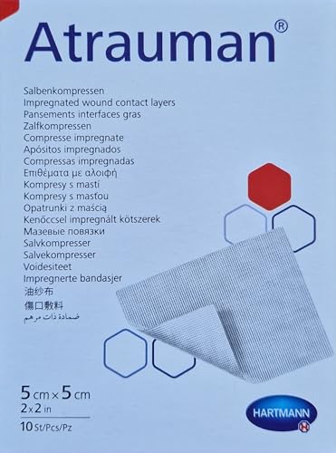 Atrauman Sterile Dressings 5 x 5 cm Pack of 10