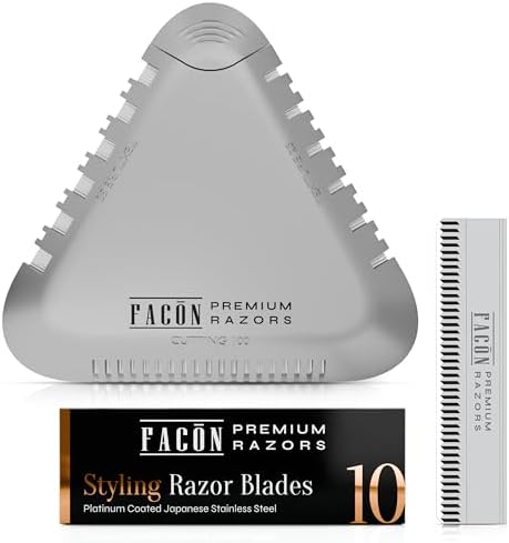 Amazon.com : Facón Razor Comb for Hair Cutting - Professional Hair ...