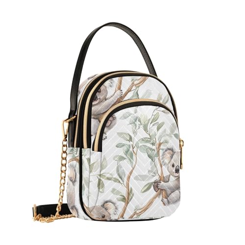 Sac à bandoulière koala idéal pour les sorties citadines et balades