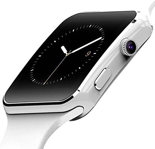 Reloj inteligente Relojes Teléfono Curvo Pantalla Soporte SIM TF Tarjeta  Smartwatch Hombres - Negro : Electrónica - Amazon.com
