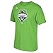 MLS Seattle Sounders FC Logo Men's Set Tee, Large, Rave Green