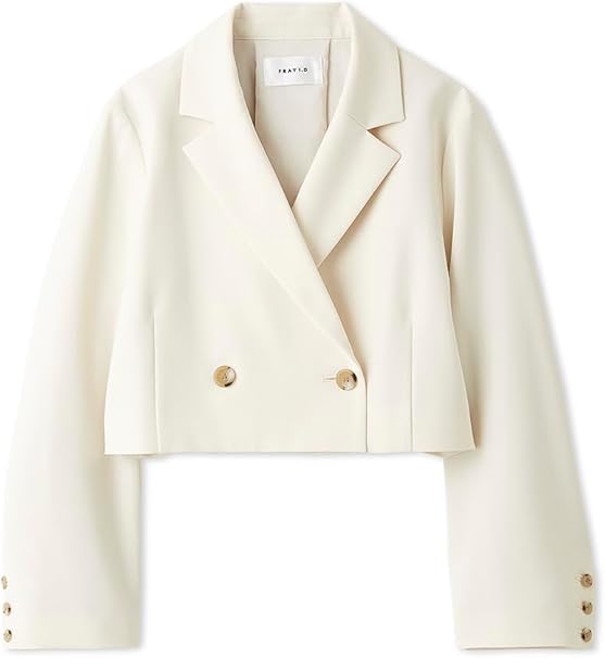 Amazon | [フレイ アイディー] ショートツイルジャケット