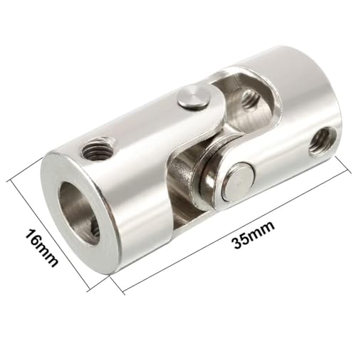 Acoplamiento universal de eje 8mm a 8mm con rosca M3 M4 para transmisión 4