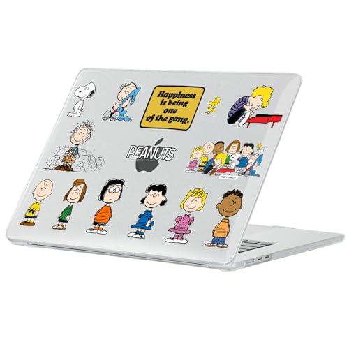 Coque MacBook Air 13.6" contre les rayures avec les personnages Peanuts