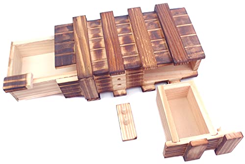 Magikon Brain Teaser Cube Puzzle Toy (Secret Puzzle Drawer) #TOP3