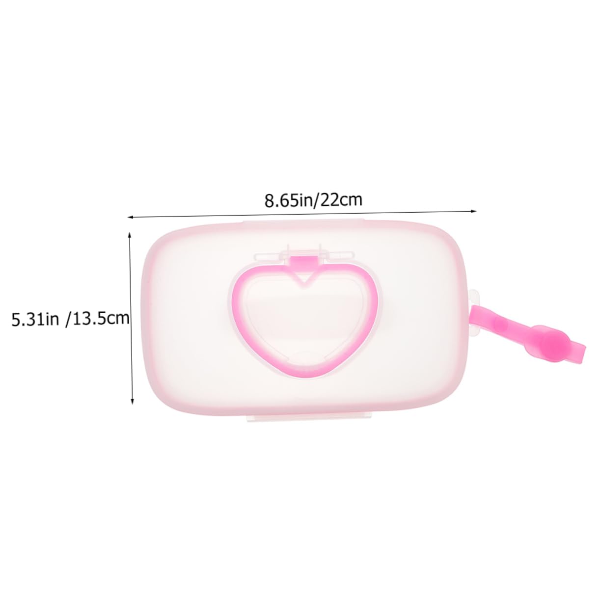 WOFASHPURET 2Pcs Portable Dispenser Travel Wipes Holder for Convenient Storage Box for Tissues Durable Easy to Use for Go Cleanups