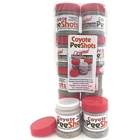 Predator Pee Coyote Pee Shots - Territorial Marking Scent - Creates Illusion That Coyote is Nearby - 8 Pack Cover