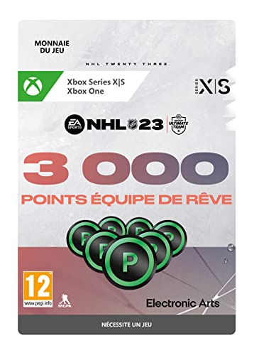 NHL 23 3000 Points Xbox One jeu code dématérialisé pour simulation EA