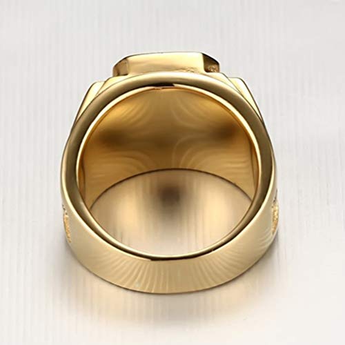 1 Unidade Anéis Masculinos De Anel Masculino Jóias Estilosas Anel De Zircônia Anel Para Homens Moda