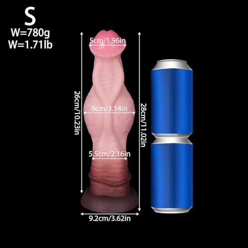 Dildo silicone mega bad dragon style gode cheval xl rose texture réaliste