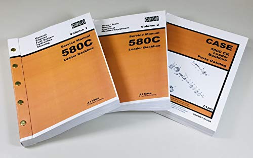Black Friday - 60% OFF Case 580C Loader Backhoe Service Parts Manuals Repair Shop Tractor Technical Ck Super Deal Product Case 580C Loader Backhoe Service Parts Manuals Repair Shop Tractor Technical Ck