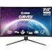 MSI G32CQ5P 31,5 Zoll (80cm) WQHD Curved Gaming Monitor - 1500R 2560 x 1440 VA Panel, 170Hz / 1ms, Adaptive Sync, 3-Fach Verstellbarer Standfuß - DP 1.2a, HDMI 2.0b CEC